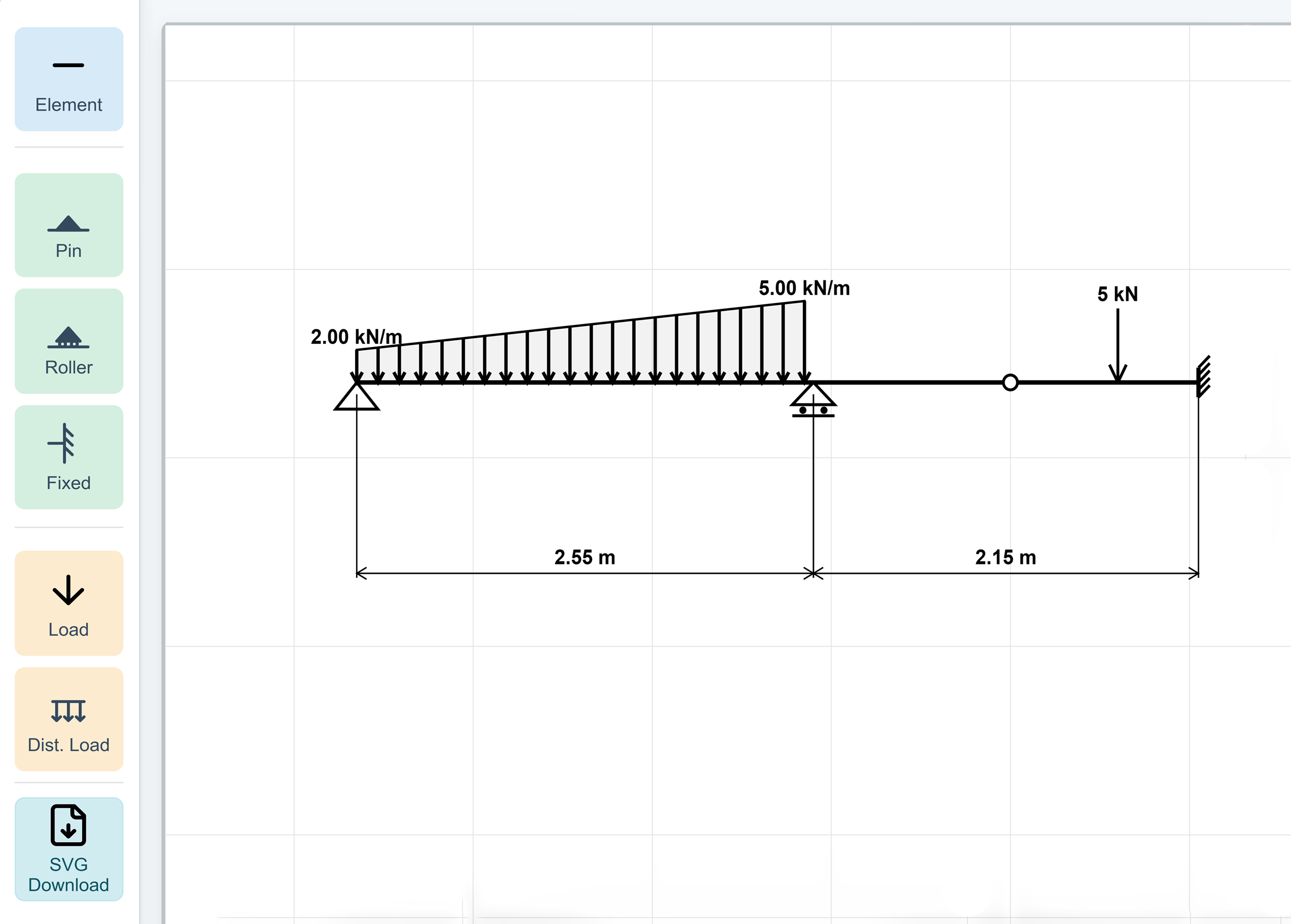 Statics Sketcher: your free body diagram maker for statics drawings